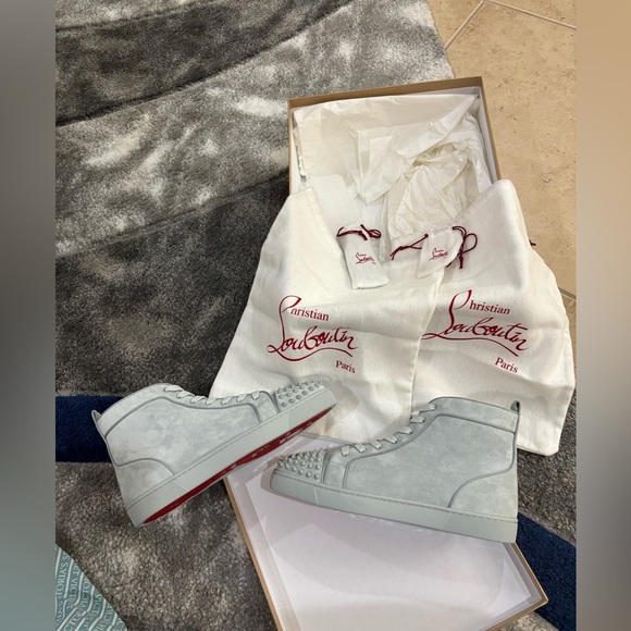 Authentic Christian Louboutin spikes orlato flats Sneakers Retails at $1045 - Picture 6 of 6